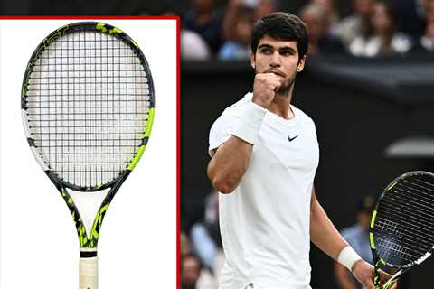Carlos Alcaraz's 2023 Wimbeldon Finals Racket Sells For $173K, Breaks Record