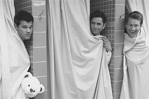 Glen Powell's Birthday Gets Steamy Thanks to John Stamos' Naked Tribute