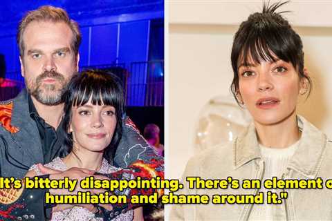 Lily Allen Said She No Longer Feels “Financially Stable” After Her David Harbour Split As She..