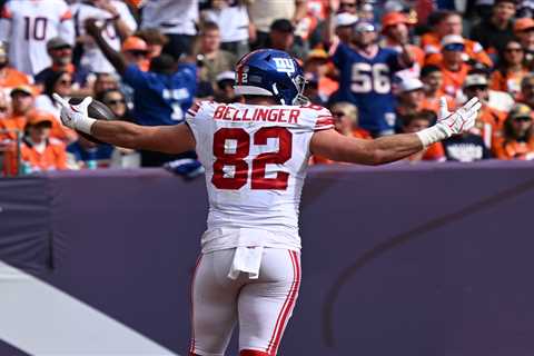 Daniel Bellinger looking to seize Giants’ opportunity amid wideout woes