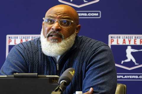 MLBPA head Tony Clark calls out safety concerns for players amid NBA gambling scandal