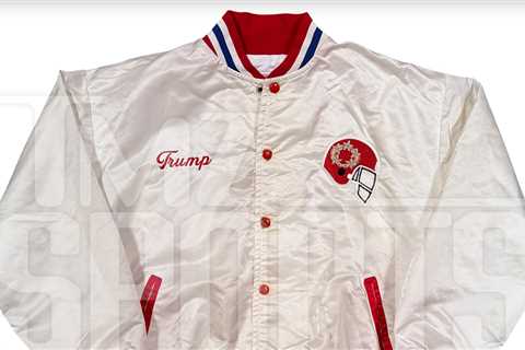 President Trump's USFL New Jersey Generals Owner Jacket Up For Auction