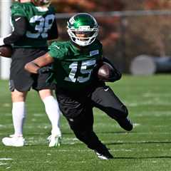 Garrett Wilson shows early faith in new Jet Adonai Mitchell: ‘He’s a dog’