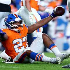 Broncos’ J.K. Dobbins angry over hip-drop tackle after suffering foot injury