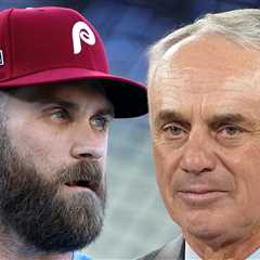 Bryce Harper Allegedly Threatened By MLB Official After Rob Manfred Argument, Agent Claims