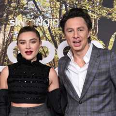 Florence Pugh Made Rare Comments About The Age Gap In Her Relationship With Zach Braff