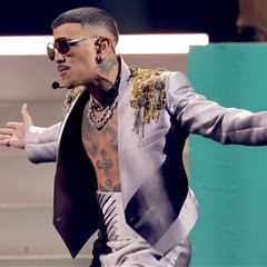 Elegance, Flow & Afro-Caribbean Flair: Rauw Alejandro Brings Puerto Rican Pride to Latin Grammys..