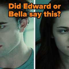 Twihards — Who Said This Twilight Quote?