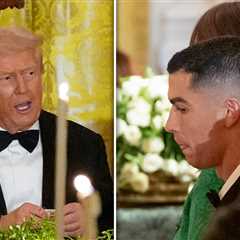 Cristiano Ronaldo Meets With President Trump At White House