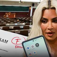Kim Kardashian 'Bummed' and Frustrated About Failing Bar Exam