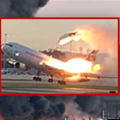 New UPS Plane Crash Images Show Engine Exploding Off Left Wing on Takeoff
