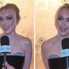 Lindsay Lohan Is Going Viral For Her New Accent