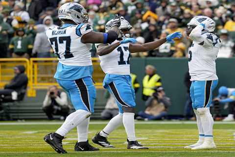 Panthers’ Rico Dowdle turns ‘two-pump’ celebration fine into something greater with surprise move