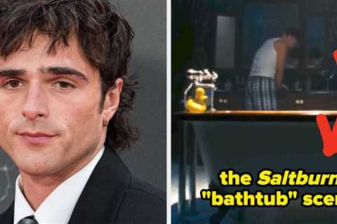 Jacob Elordi Called Out Prudish Reactions To That One Saltburn Bathtub Scene, And He Made A Really..