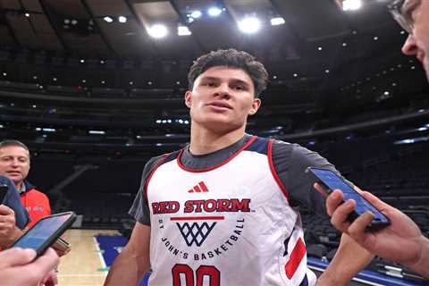 St. John’s could face Alabama without Dylan Darling as he battles calf issue