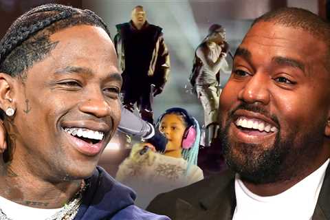 Travis Scott Brings Out Kanye West, Daughter Stormi at Tokyo Concert