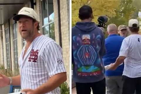 Dave Portnoy Confronted by Antisemitic Heckler Outside Mississippi Shop, on Video
