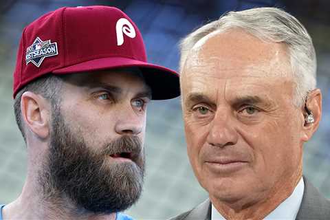 Bryce Harper Allegedly Threatened By MLB Official After Rob Manfred Argument, Agent Claims