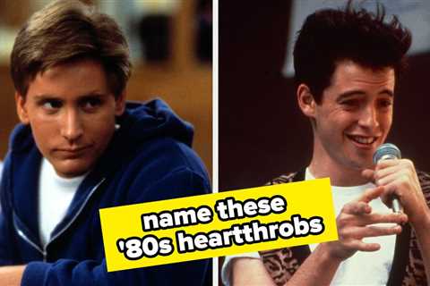 Everyone Over The Age Of 46 Should Be Able To Identify These '80s Stars With No Problem Whatsoever