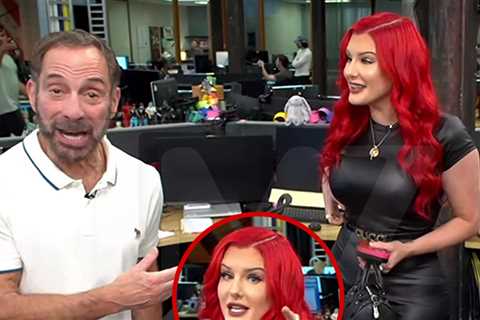 Justina Valentine Freestyles for TMZ's Newsroom