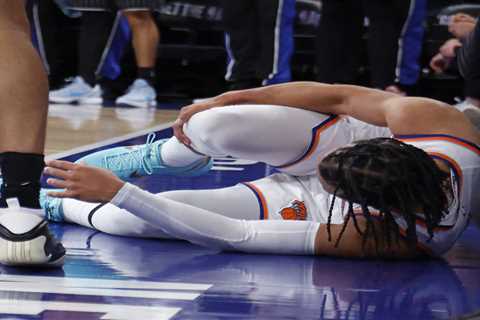 What Jalen Brunson’s ankle sprain means for his outlook — and when he might return