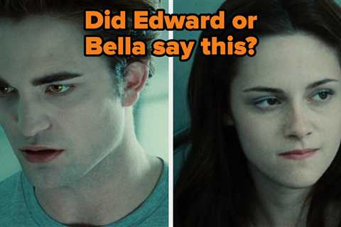 Twihards — Who Said This Twilight Quote?
