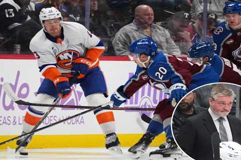 Islanders run out of late magic in loss to Avalanche as win streak ends at four
