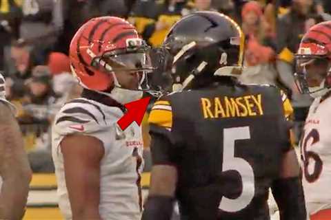 Ja'Marr Chase Suspended One Game For Spitting on Jalen Ramsey