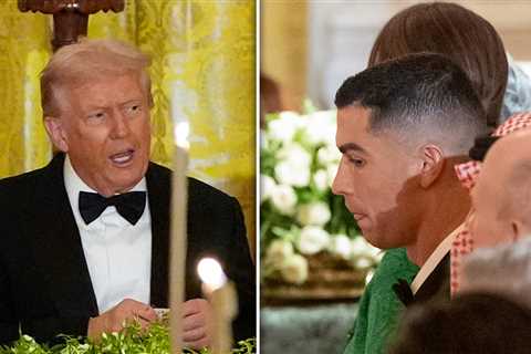 Cristiano Ronaldo Meets With President Trump At White House