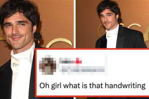 Jacob Elordi's Handwriting Is Going Viral For All Of The Wrong Reasons