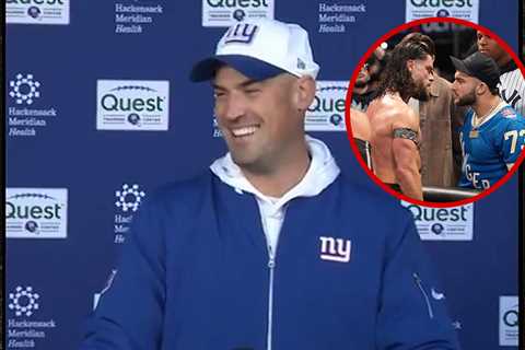 Giants' Coach Mike Kafka Says Team Had No Issue W/ Cam Skattebo's WWE Cameo