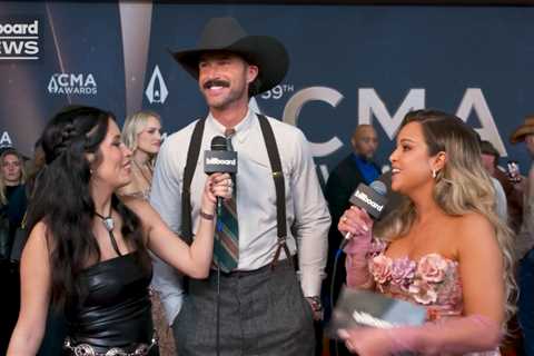 Riley Green On Listening To His Fans, AI Artists Taking Over The Charts & More | CMA Awards 2025