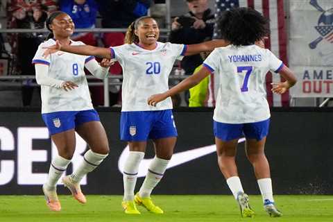 Cat Macario’s two goals help lead USWNT to victory over Italy in friendly match