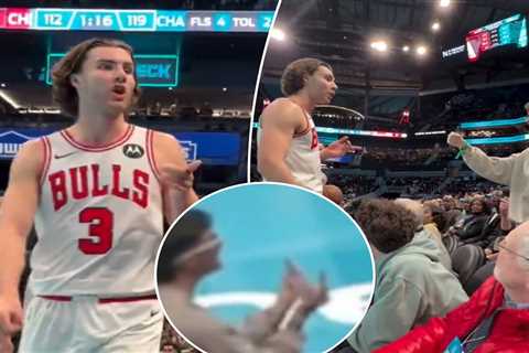 Heckling fan ejected after heated exchange with Bulls’ Josh Giddey: ‘You don’t know s–t’