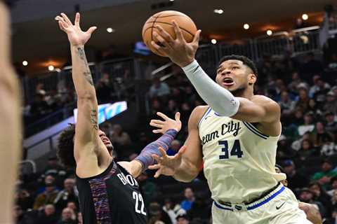 Nets thrashed by Bucks as they get a sobering Giannis Antetokounmpo reminder