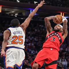 Mikal Bridges aces ‘really hard’ task of shutting down Raptors’ Brandon Ingram in Knicks win