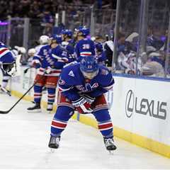 Rangers place Adam Fox on LTIR with upper-body injury in major blow