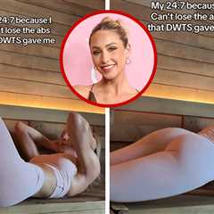 Alix Earle Works Out to Keep Up Hot Bod 'Dancing With the Stars' Delivered