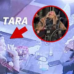 Tara Reid Hotel Bar Surveillance Video Shows Her Guzzling Wine
