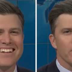 Colin Jost's Shocking Weekend Update Jeffrey Epstein Joke Had The SNL Audience Literally Groaning