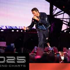 Coldplay Sweeps Year-End Billboard Boxscore Charts – Again