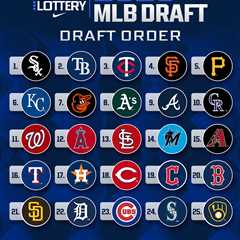 Fortune smiles on Dodgers rival in MLB draft lottery with top-five pick