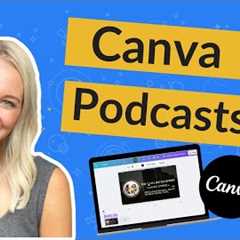 How to Create a Podcast with Canva + MemberSpace