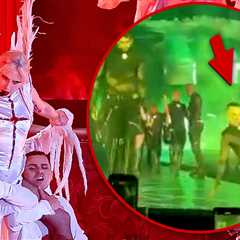 Lady Gaga Halts 'Mayhem Ball' Show After Dancer Falls Off Stage
