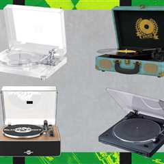 From Retro Models to a See-Through Turntable, 6 Record Player Deals to Score on Amazon for..