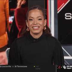 Elle Duncan delivers impassioned defense of ESPN in final moments with network