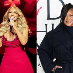 Rihanna Had a Hilarious Reaction to Someone Telling Her to Sit Down at Mariah Carey’s Concert