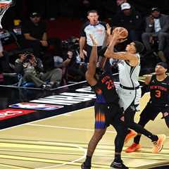 This Knicks banner never would’ve happened without Mitchell Robinson and his one-in-a-billion skill