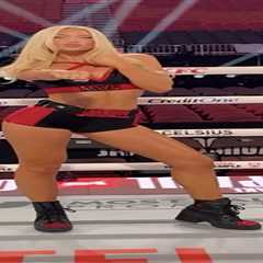 Jaxson Dart’s rumored girlfriend Marissa Ayers stuns during Jake Paul-Anthony Joshua fight