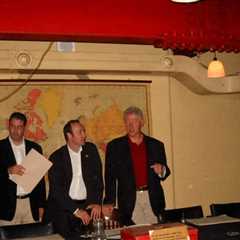 Epstein File Pic Shows Kevin Spacey Chopping It Up With Bill Clinton